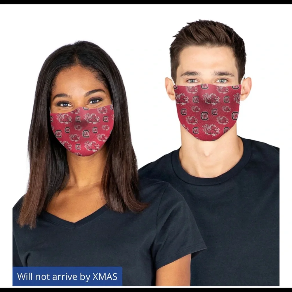 South Carolina gamecocks masks set of three brand new NCAA fanatics